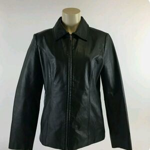 Worthington Leather Black Jacket